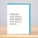 Get Well Shits Card