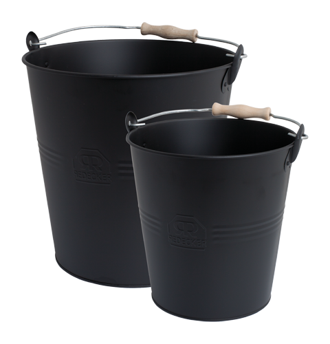 Metal Bucket, Set of Two