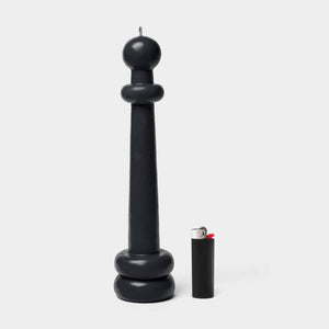 Spindle Candle Elle - Black