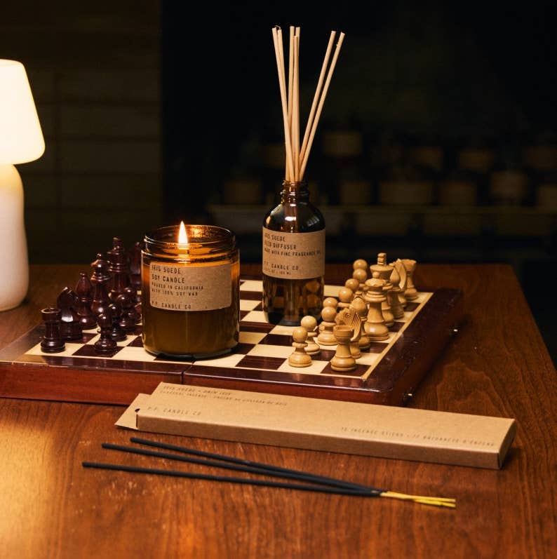 Iris Suede Candle