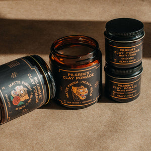 Clay Pomade, Wild Orange + Cedarwood