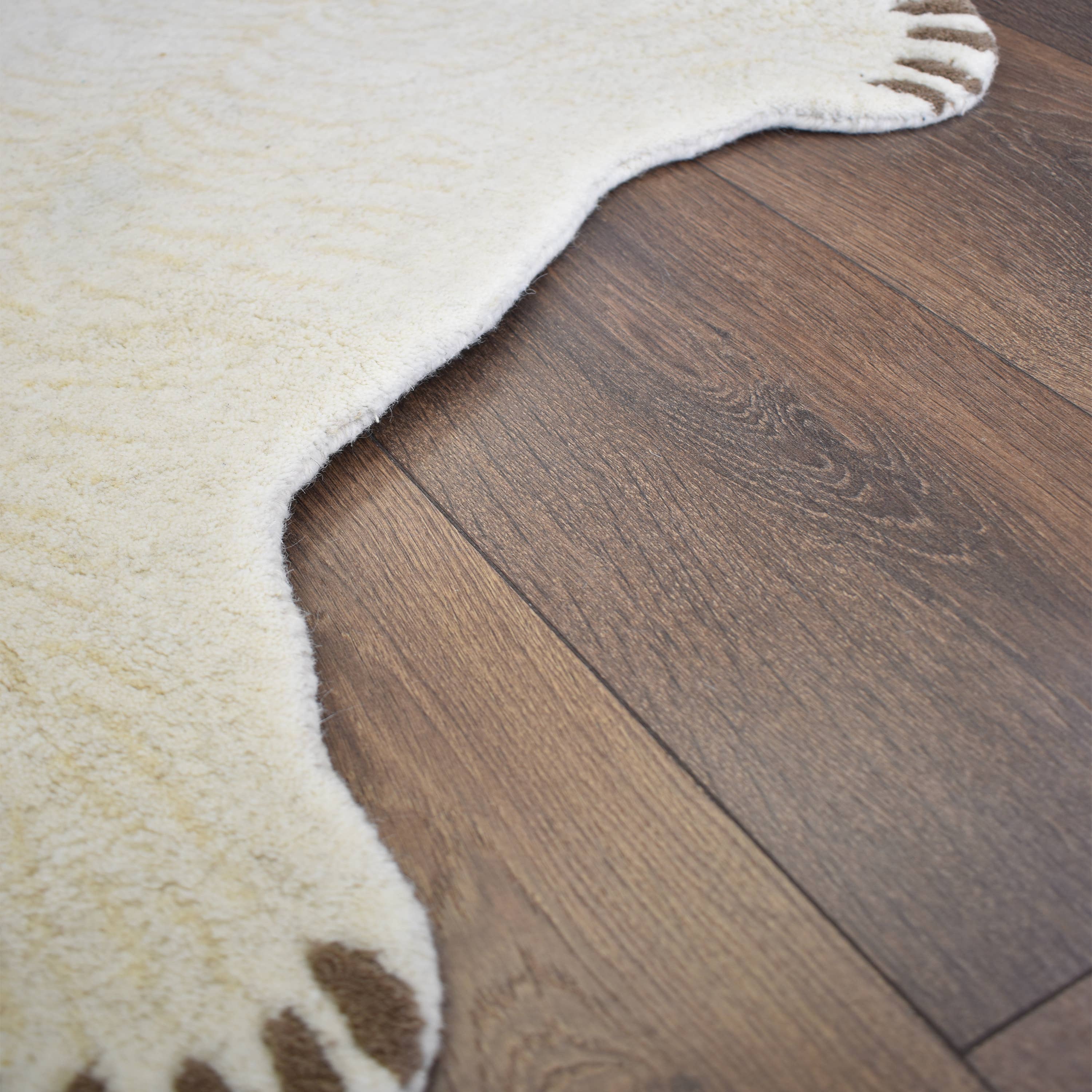 Zebra Animal Rug, 4 x 6