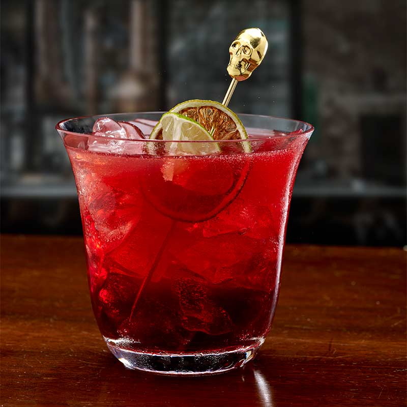 Skull Cocktail Picks, Gold