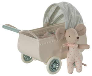 Pram With Baby Mouse