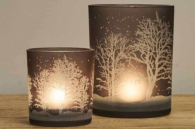 GLH010 T-LIGHT FOREST BROWN 12.5 CM