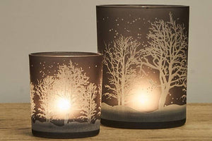 GLH010 T-LIGHT FOREST BROWN 12.5 CM