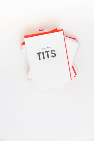 You're the Tits Card