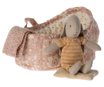 Bunny In Carry Cot, Micro Yellow
