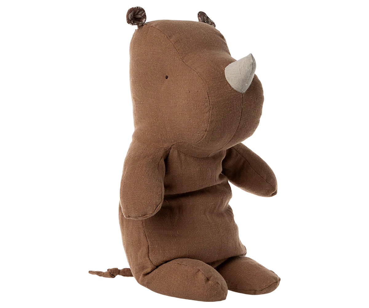 Safari Friends Rhino, Medium Chocolate
