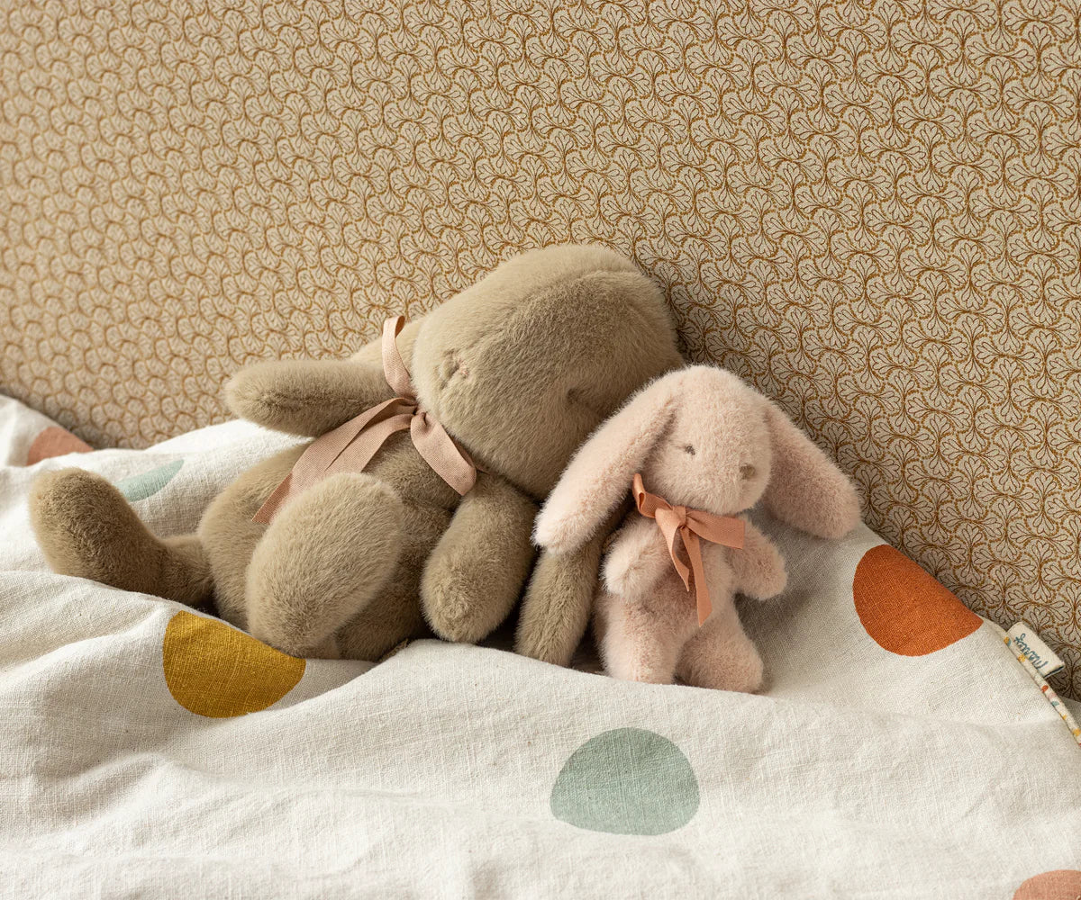 Plush Bunny, Dusty Brown Small