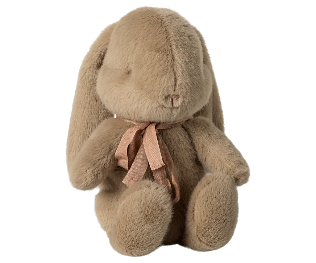 Plush Bunny, Dusty Brown Small