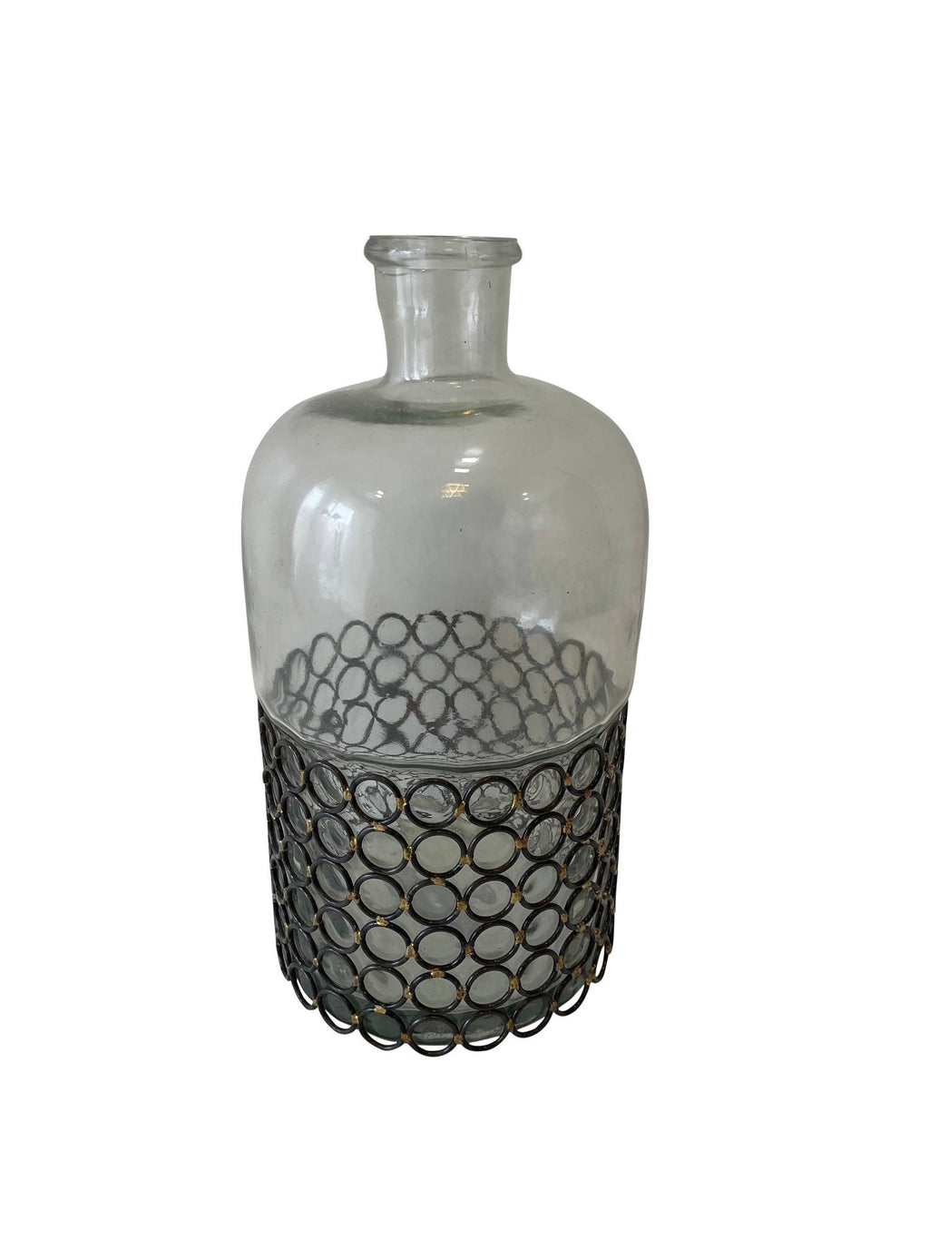 Decorative Glass Bottle, Small