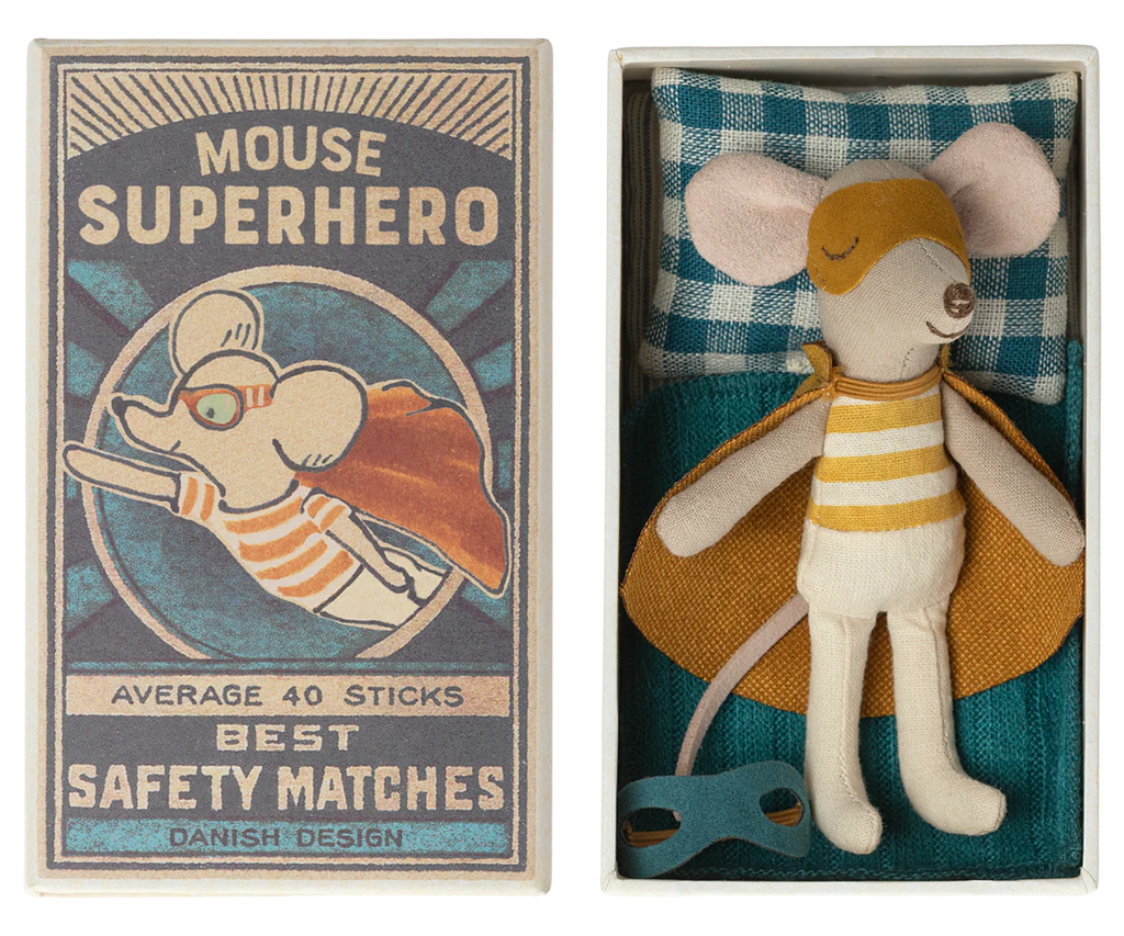 Superhero Mouse in Matchbox, Little Brother
