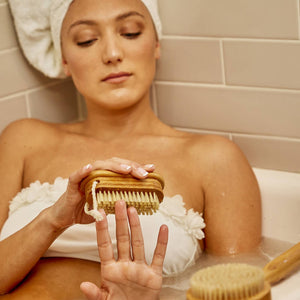 Bamboo 4" Nail Brush