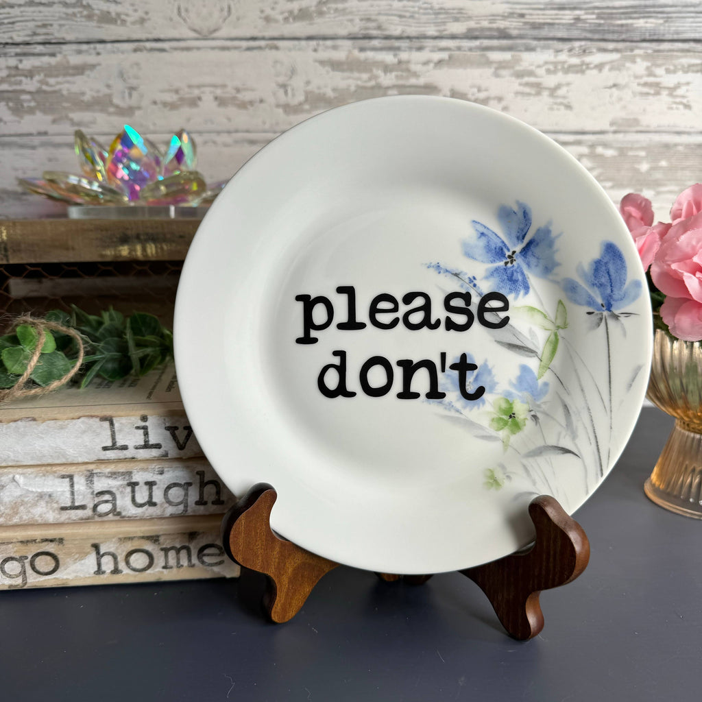 Please Don't Plate