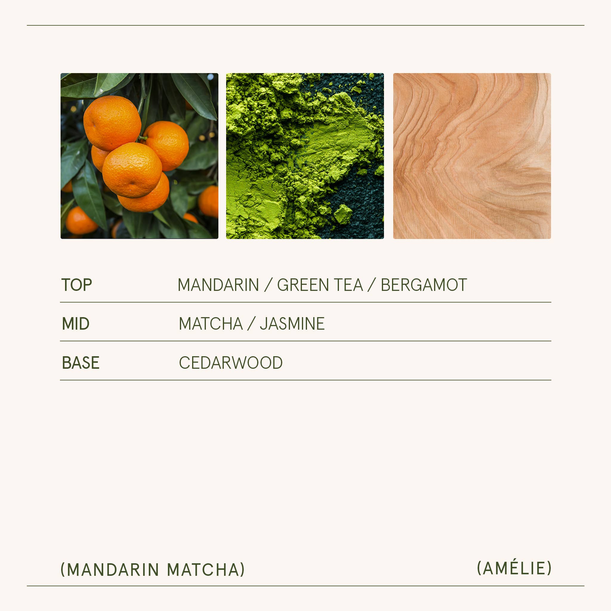 Mandarin Matcha Candle