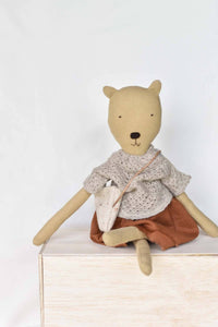 Agatha The Bear Doll, French Knit 