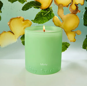Minty Candle