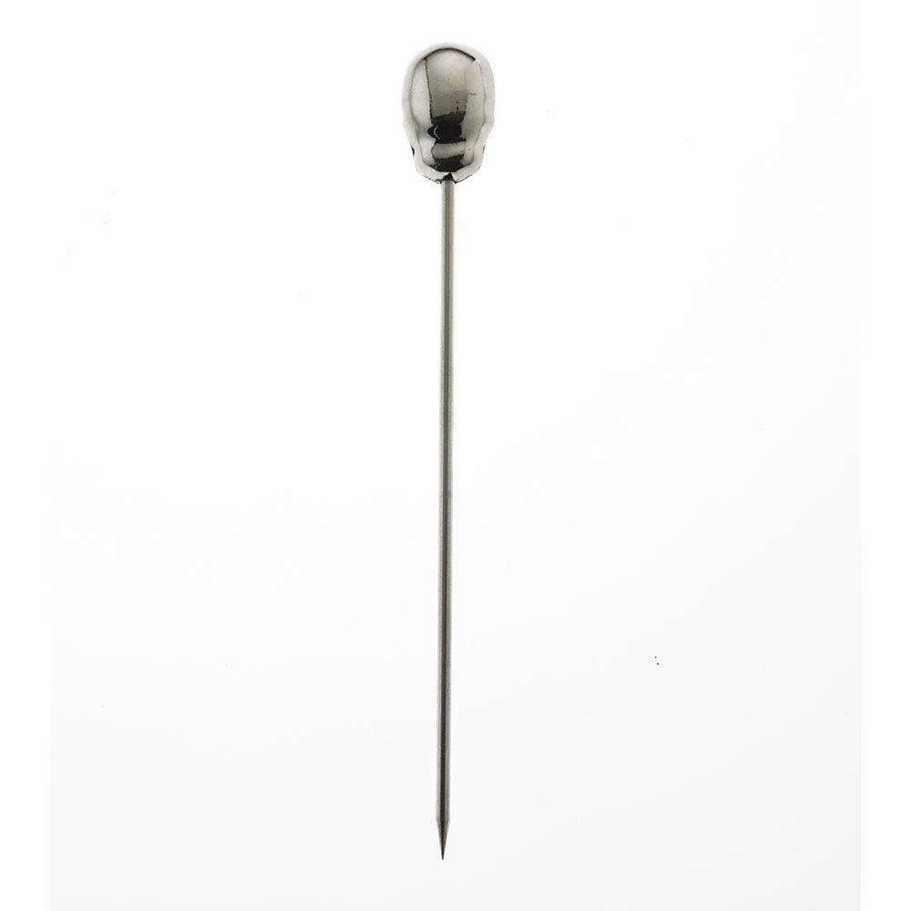Skull Cocktail Picks, Stainless