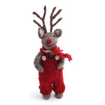 Small Grey Rudolph, Red Pants