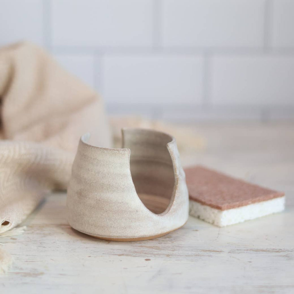 White Sponge Holder