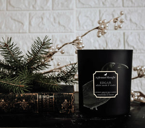 EDGAR | WHITE MUSK & VIOLET | RAVEN CANDLE