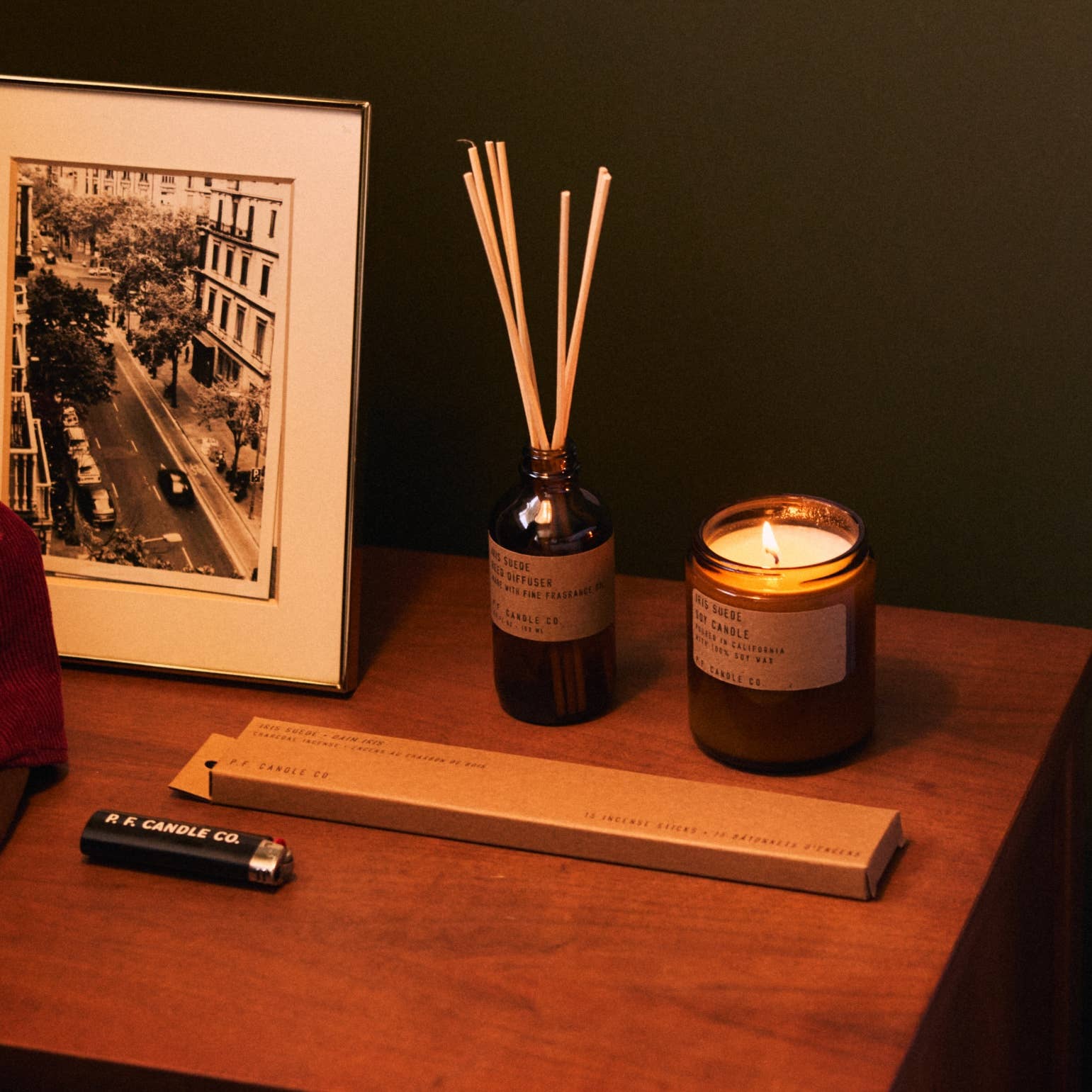 Iris Suede Incense