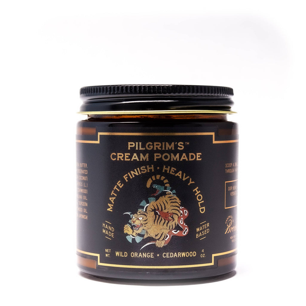Matte Cream Pomade, Wild Orange + Cedarwood
