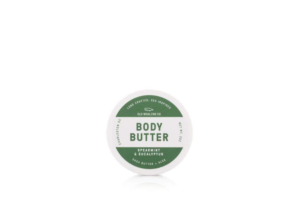 Spearmint & Eucalyptus Body Butter, Travel Size (2oz)
