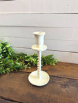 Corkscrew Taper Holder Off White Small