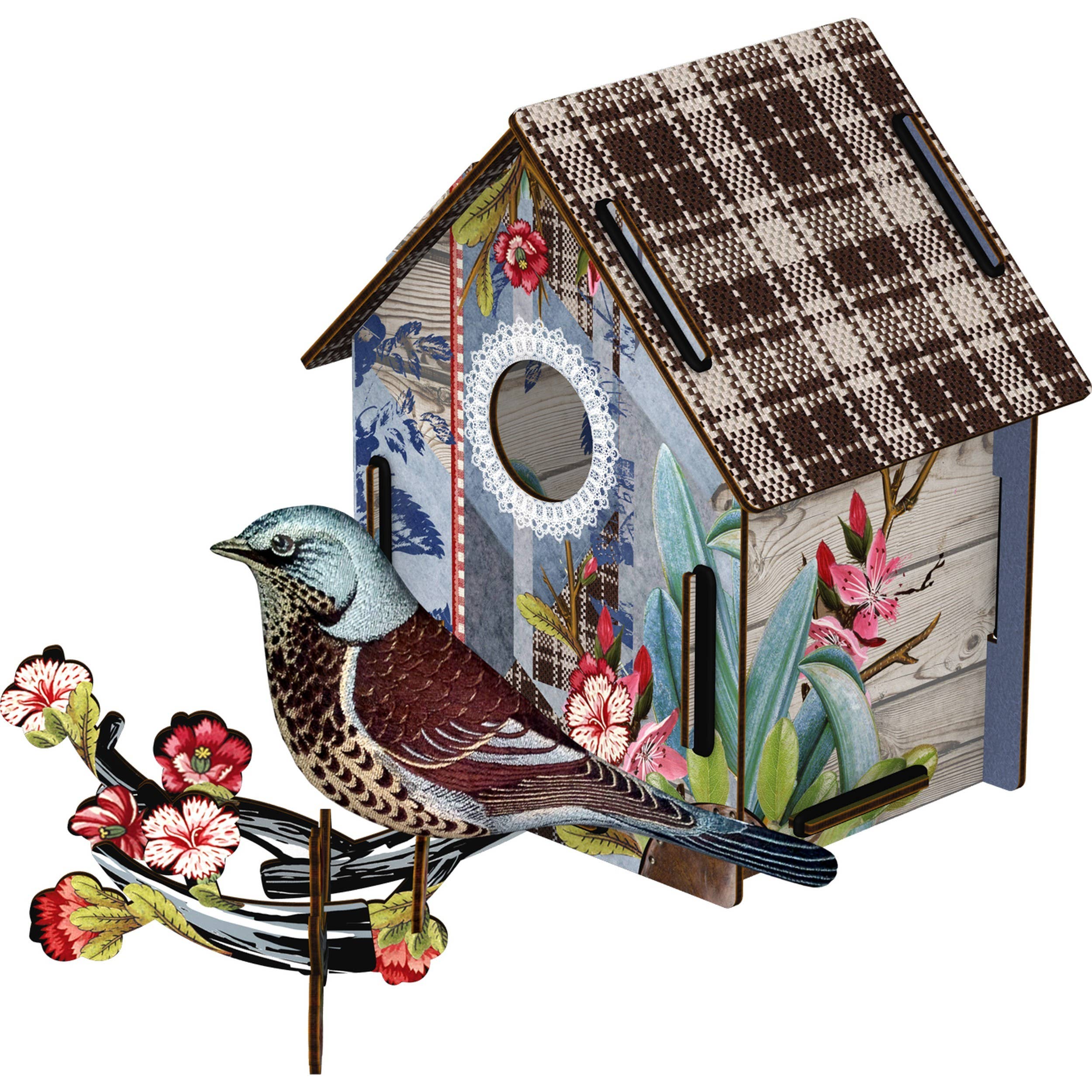Miho - Decorative Birdhouse (medium) - I'M Back!