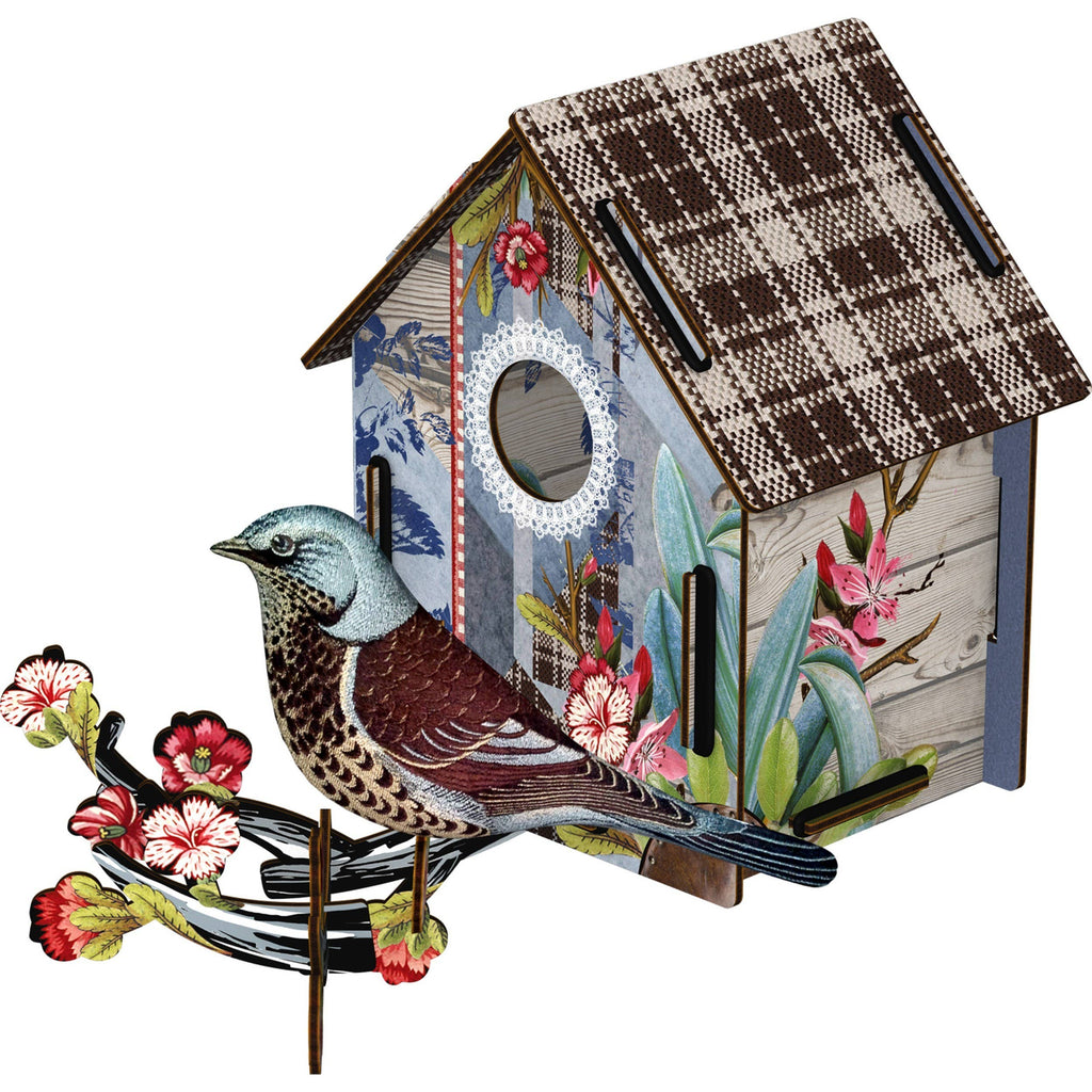 Miho - Decorative Birdhouse (medium) - I'M Back!