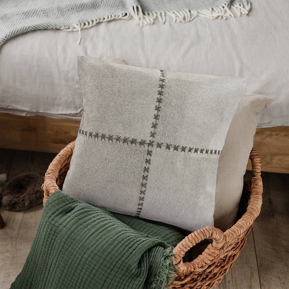 Giselle Hair On Hide Pillow Square