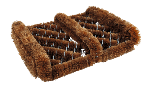 Coconut Doormat + Side Scrapers