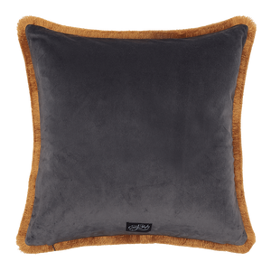 Tigris Luxury Velvet Cushion: Teal