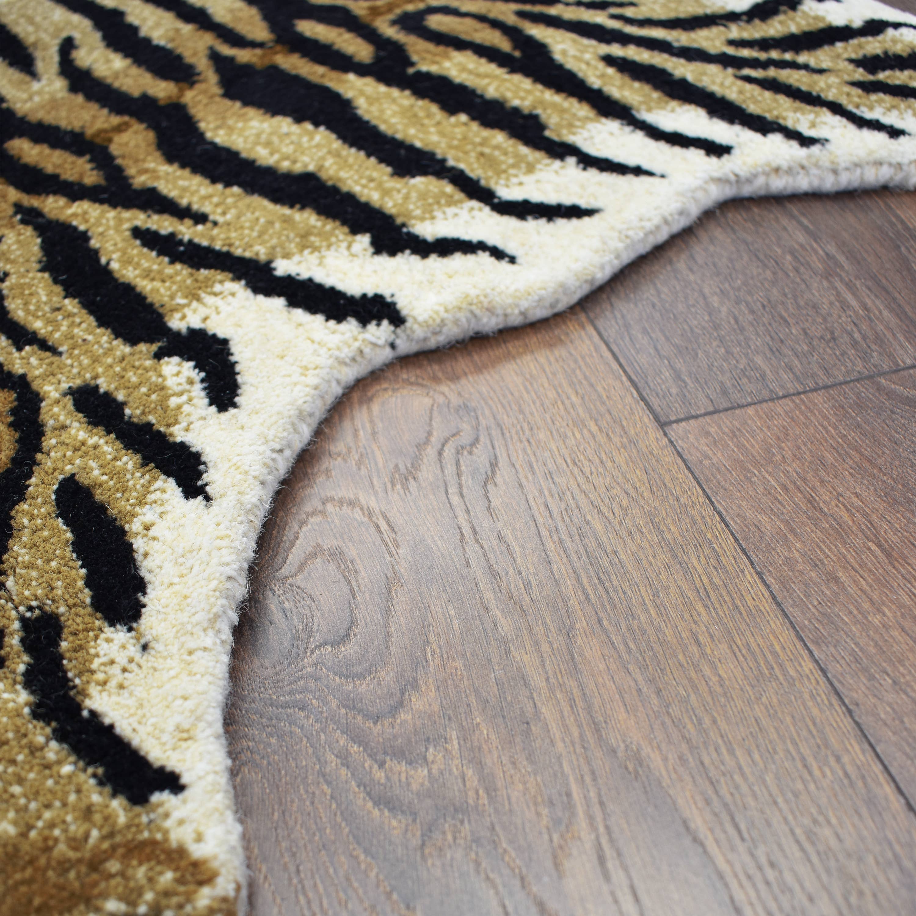 Zebra Animal Rug, 4 x 6