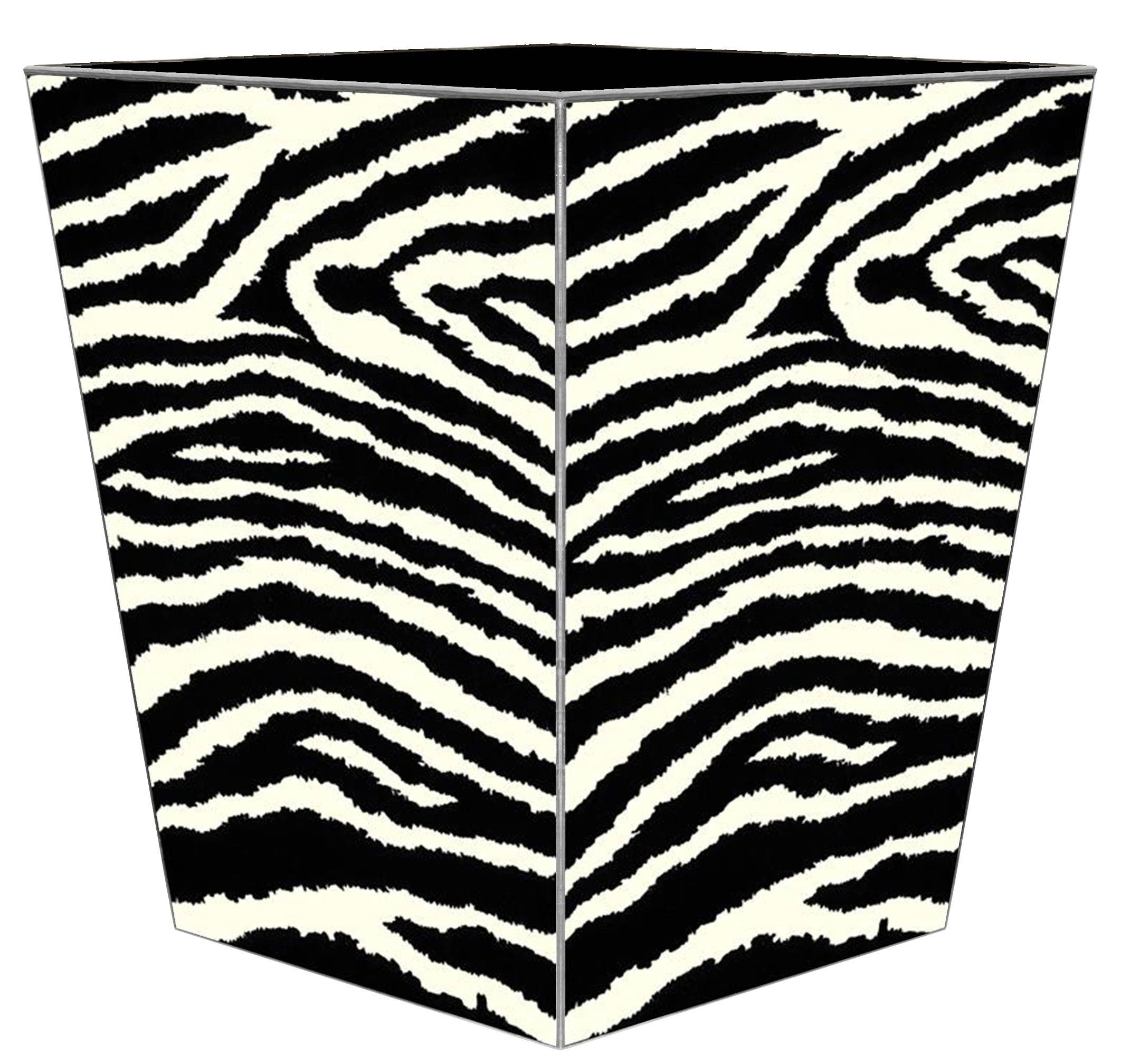 Zebra Waste Basket