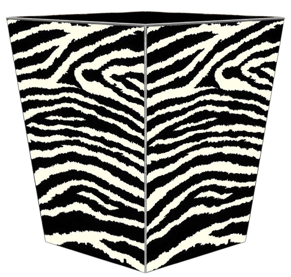Zebra Waste Basket