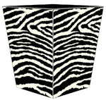 Zebra Waste Basket