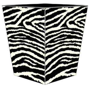 Zebra Waste Basket