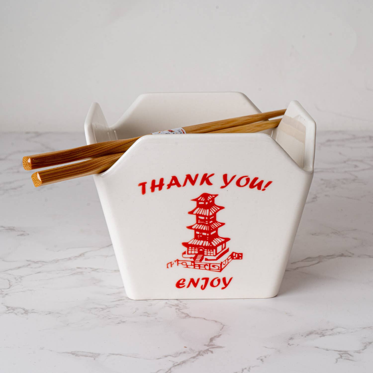 Takeout Serving Box With Chopsticks