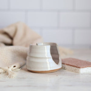 White Sponge Holder