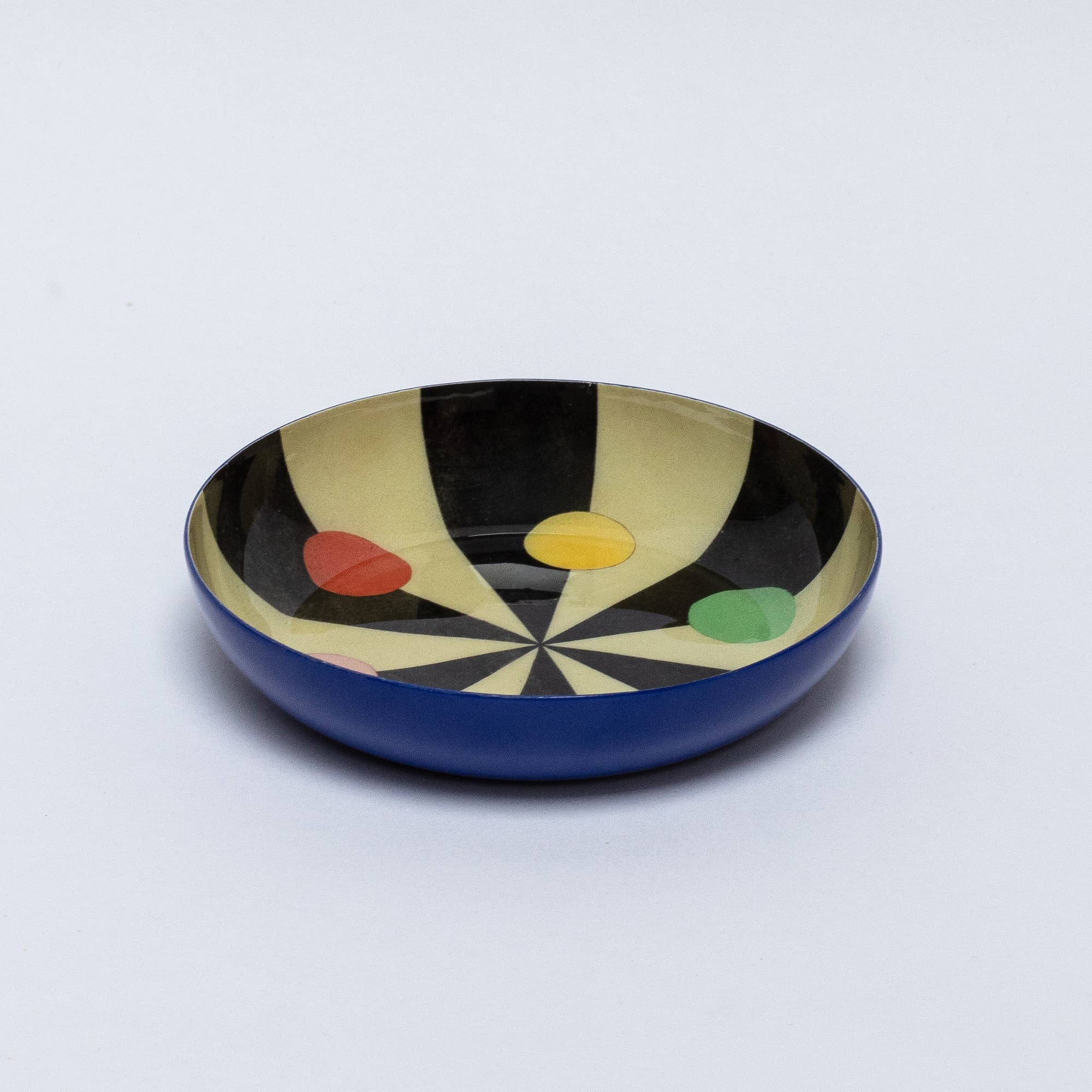 Round Enamel Tray, Benson’s Colour Hexagon