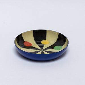 Round Enamel Tray, Benson’s Colour Hexagon