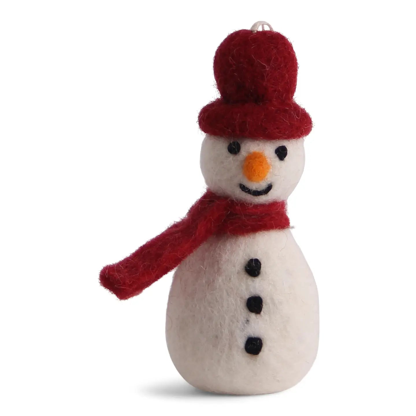 Snowman With Scarf