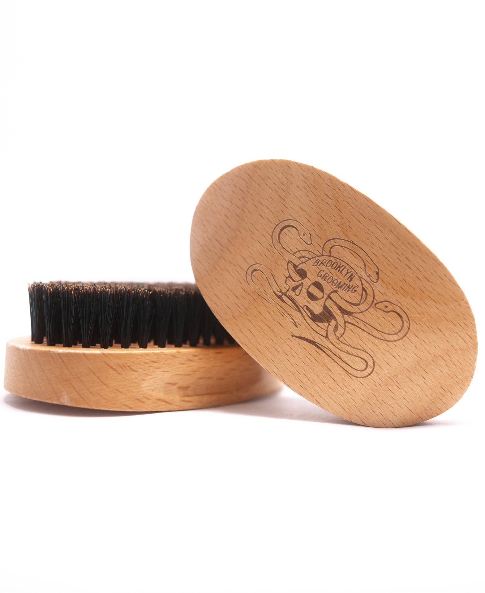 Beechwood & Boar Bristle Beard Brush