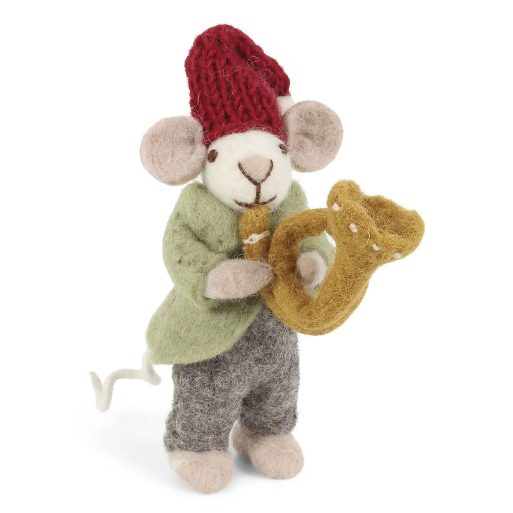 Small Orchestra Mouse With Trumpet