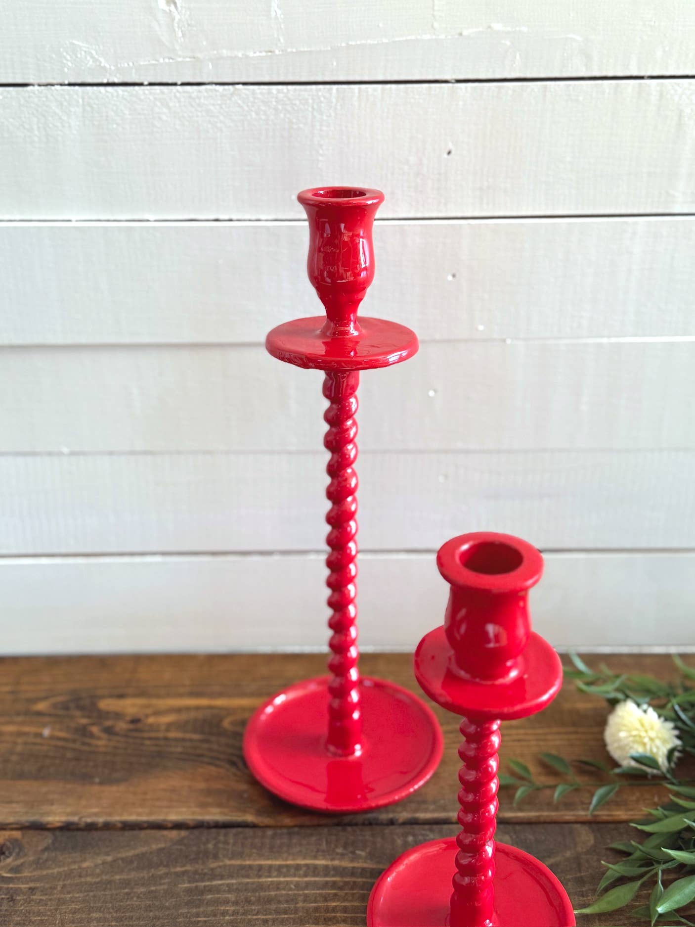 Corkscrew Taper Holder Red Large