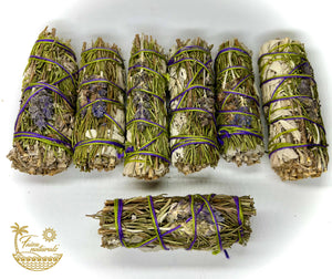 Lavender, Rosemary Sage Smudge Bundles