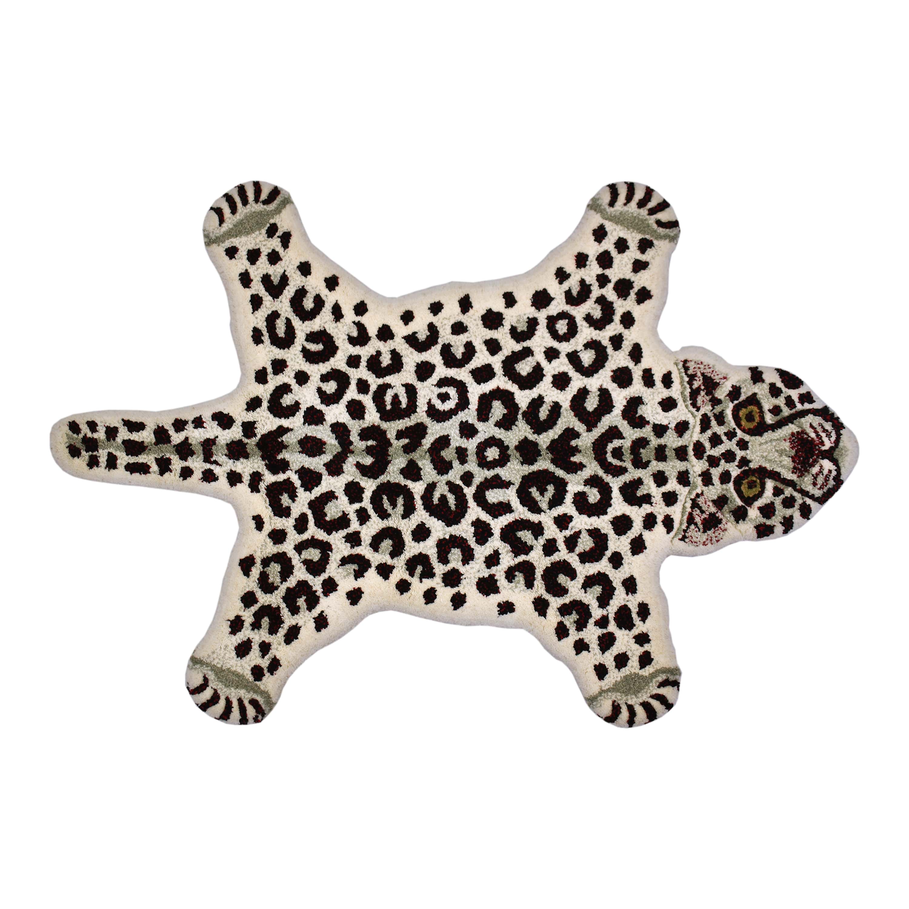 Zebra Animal Rug, 4 x 6